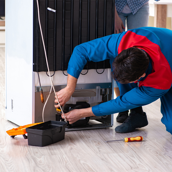 how long does it usually take to repair a refrigerator in Lupton City